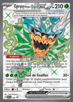Carte Pokémon: Ogerpon Masque Turquoise ex