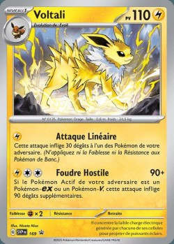 Carte Pokémon: Voltali