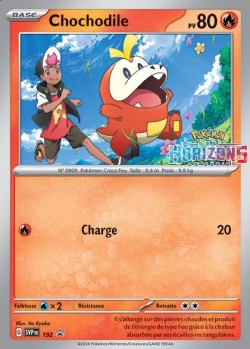 Carte Pokémon: Chochodile