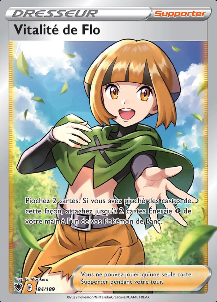 Carte Pokémon: Vitalité de Flo