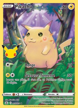 Carte Pokémon: Pikachu