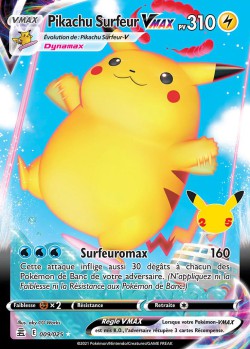 Carte Pokémon: Pikachu Surfeur VMAX