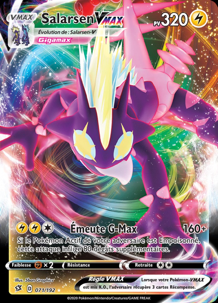 Carte Pokémon: Salarsen VMAX