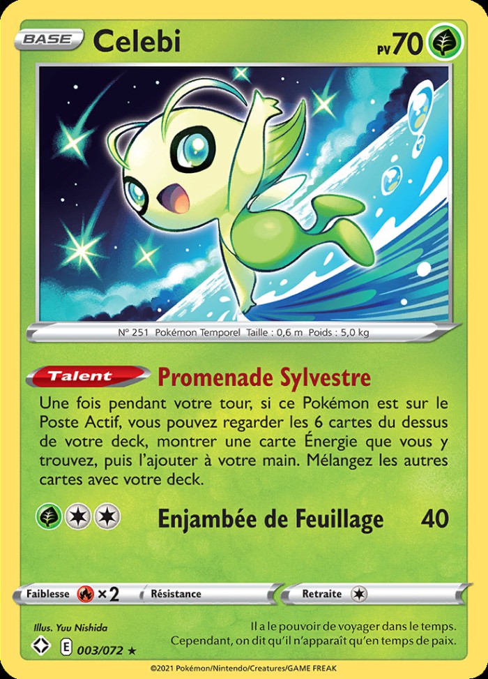 Carte Pokémon: Celebi