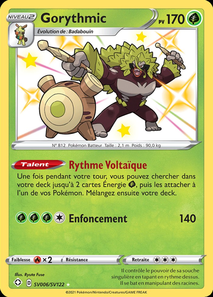 Carte Pokémon: Gorythmic