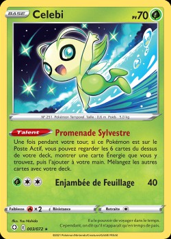 Carte Pokémon: Celebi