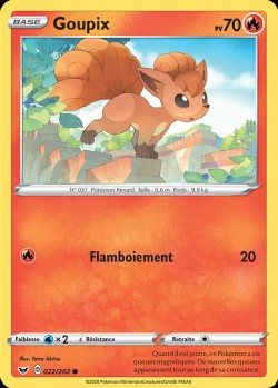 Carte Pokémon: Goupix