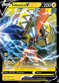 Carte Pokémon: Tokorico V