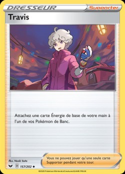 Carte Pokémon: Travis