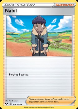 Carte Pokémon: Nabil