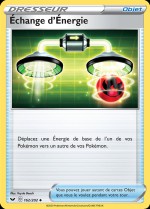 Carte Pokémon: Échange d'énergie