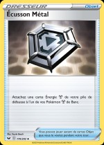 Carte Pokémon: Écusson Métal