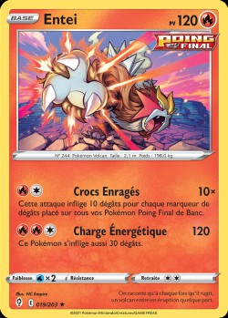 Carte Pokémon: Entei