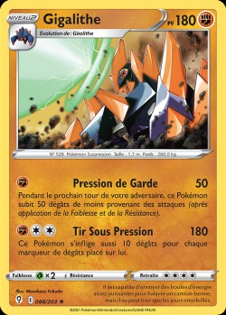 Carte Pokémon: Gigalithe