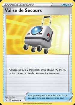 Carte Pokémon: Valise de Secours