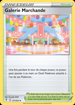 Carte Pokémon: Galerie Marchande