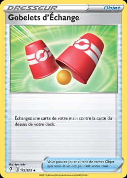 Carte Pokémon: Gobelets d'Échange