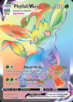 Carte Pokémon: Phyllali VMAX