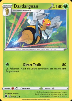 Carte Pokémon: Dardagnan