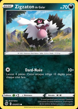 Carte Pokémon: Zigzaton de Galar