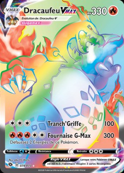 Carte Pokémon: Dracaufeu VMAX