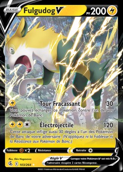 Carte Pokémon: Fulgudog V