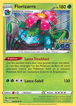 Carte Pokémon: Florizarre