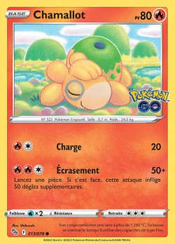 Carte Pokémon: Chamallot