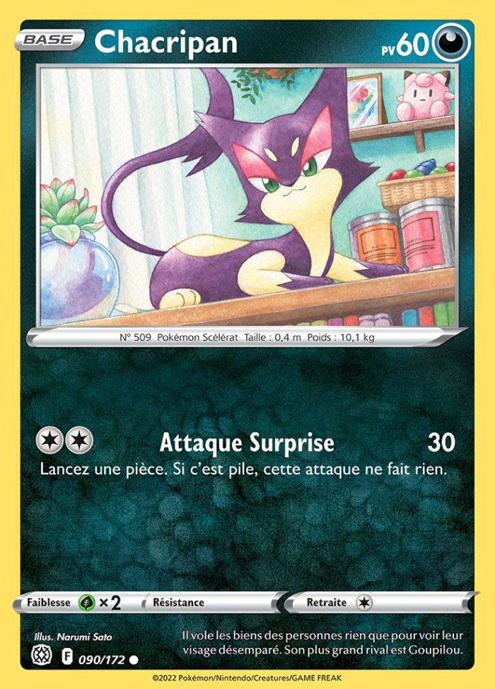 Carte Pokémon: Chacripan