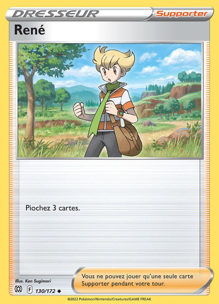 Carte Pokémon: René