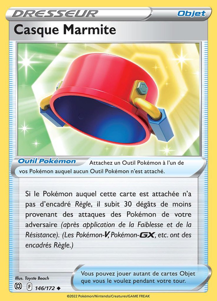 Carte Pokémon: Casque Marmite
