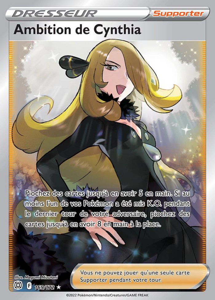 Carte Pokémon: Ambition de Cynthia