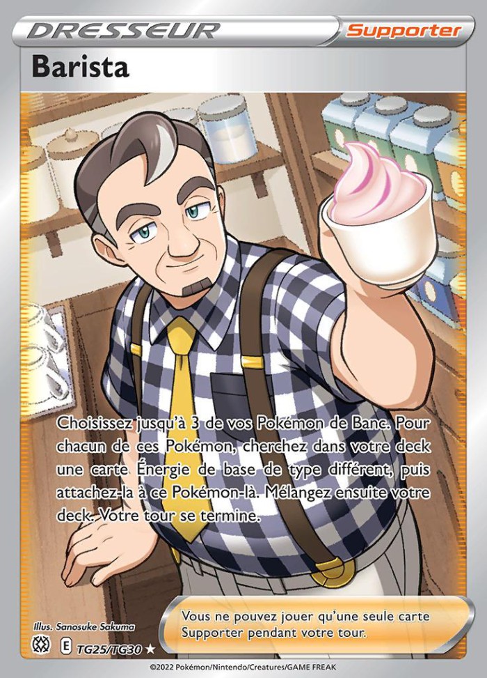 Carte Pokémon: Barista