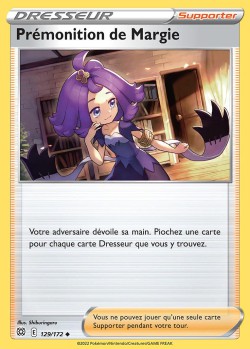 Carte Pokémon: Prémonition de Margie