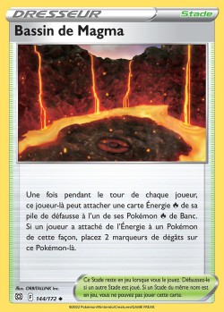 Carte Pokémon: Bassin de Magma