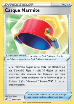 Carte Pokémon: Casque Marmite