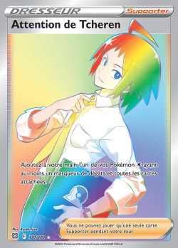 Carte Pokémon: Attention de Tcheren