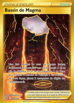 Carte Pokémon: Bassin de Magma
