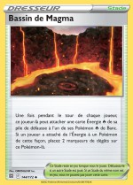 Carte Pokémon: Bassin de Magma