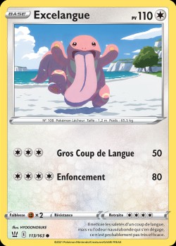 Carte Pokémon: Excelangue