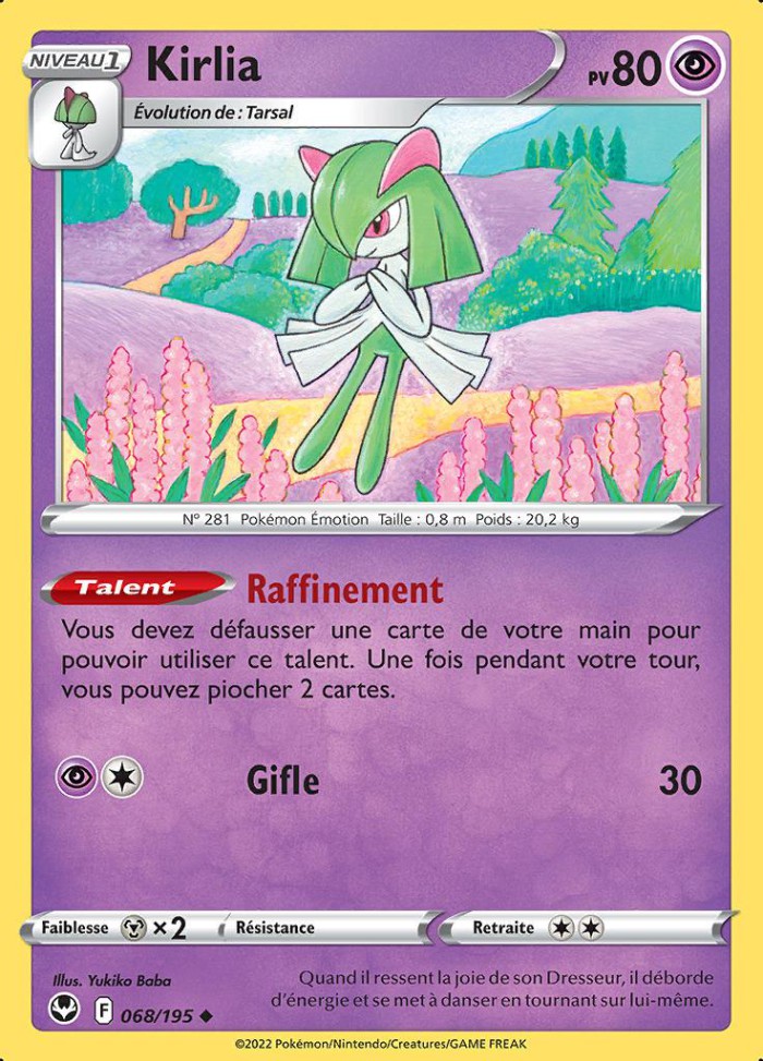 Carte Pokémon: Kirlia