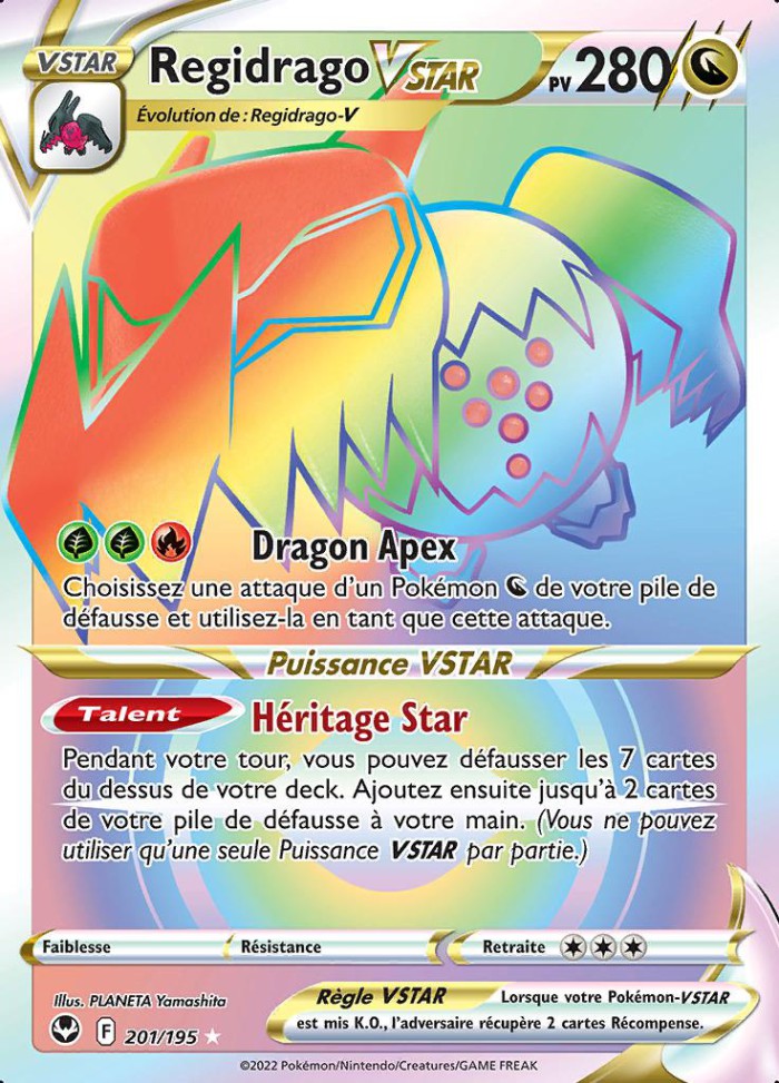 Carte Pokémon: Regidrago VSTAR