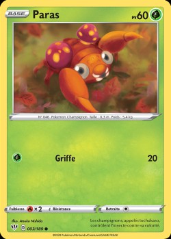 Carte Pokémon: Paras