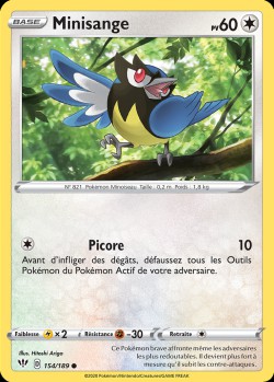 Carte Pokémon: Minisange