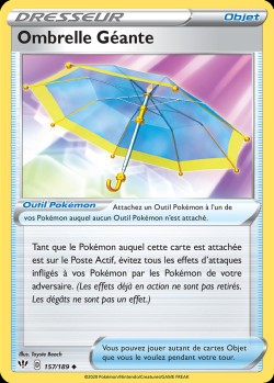 Carte Pokémon: Ombrelle Géante