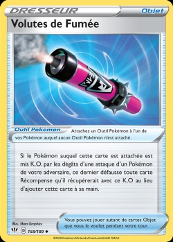 Carte Pokémon: Volutes de Fumée