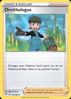 Carte Pokémon: Ornithologue