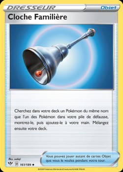 Carte Pokémon: Cloche Familière