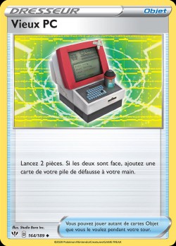 Carte Pokémon: Vieux PC