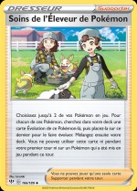 Carte Pokémon: Soins de l'Éleveur de Pokémon